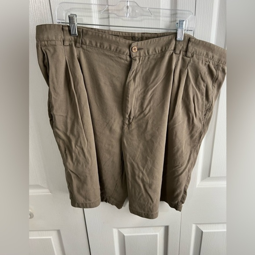 WfF 100% Silk Brown Men's Golf‎ Shorts Size 42